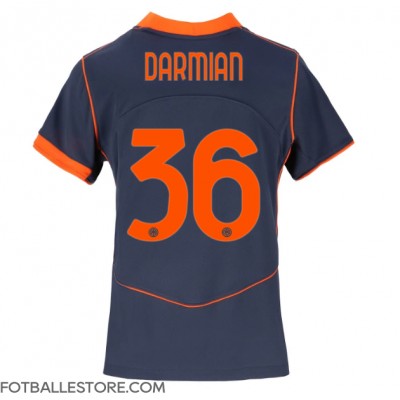 Inter Milan Matteo Darmian #36 Tredjedrakt Dame 2025-26 Kortermet Inter Milan Matteo Darmian #36 Tredjedrakt Dame 2025-26 Kortermet